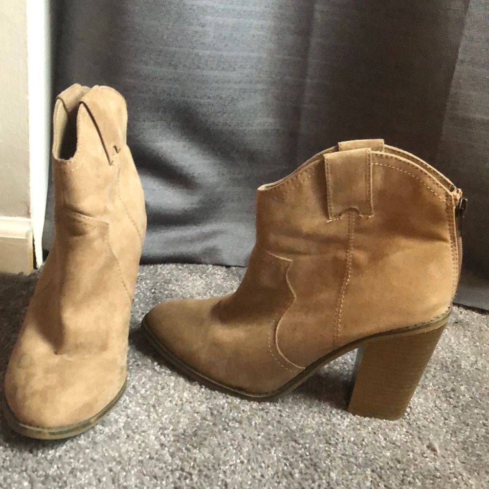Merona Ankle Cowboy Style Booties